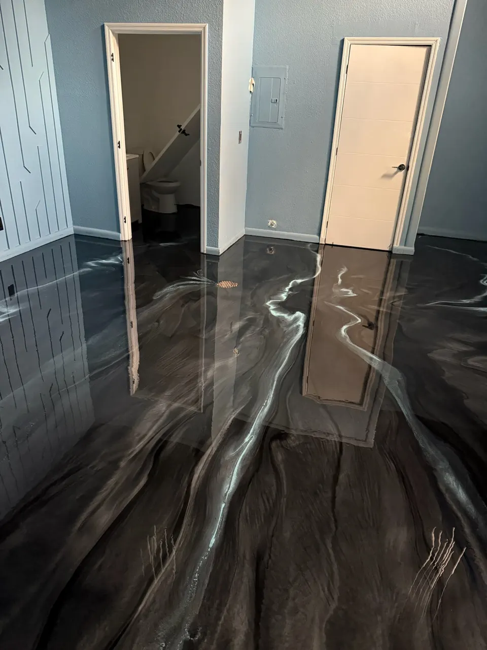 Epoxy floor installed by Miami Prime Epoxy — project 19