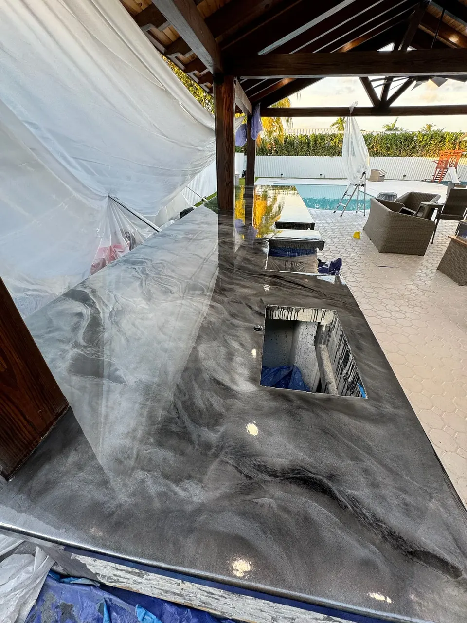 Epoxy floor installed by Miami Prime Epoxy — project 20